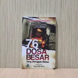 Buku 76 Dosa Besar yang Dianggap Biasa