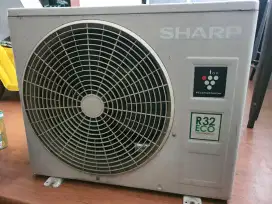 Jual Ac out door 1/2 pk.Sharp plasma cluster.