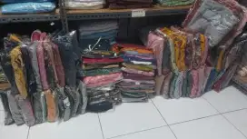 Jual borongan Baju Anak, dewasa, Jaket dan Mukena