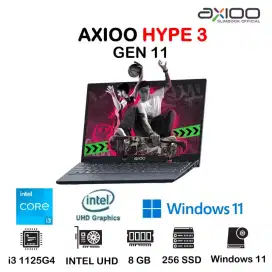 AXIOO HYPE 3 G11 INTEL I3 1125G4 8GB 256SSD