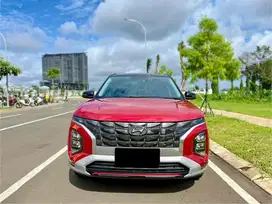 (KM 1 RB Perak) Hyundai Creta Prime Merah Two-tone 2022 LIKE NEW ANTIK