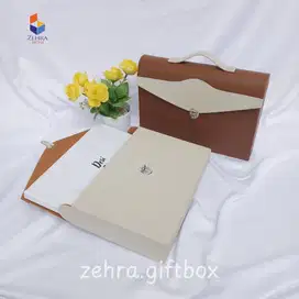Box Album Foto Model Amplop Kulit Sintetis 33 X 22 X 6 Aesthetic Murah