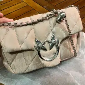 Tas Selempang Mewah Soft Pink