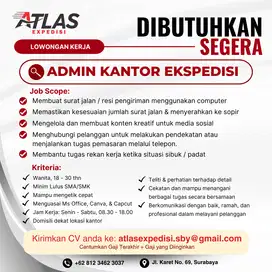 Admin Kantor Ekspedisi