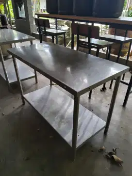 Meja Stainless 120