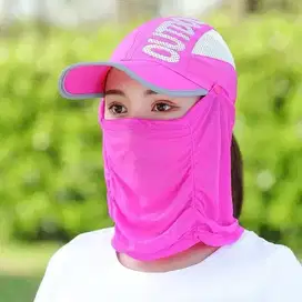 TOPI + MASKER LEHER UV