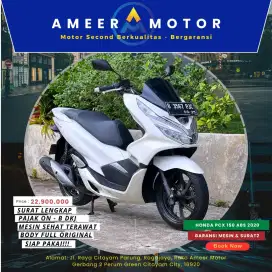 MOTOR BEKAS MURAH BERKUALITAS HONDA PCX 150 ABS TH 2020 MULUS TERAWAT