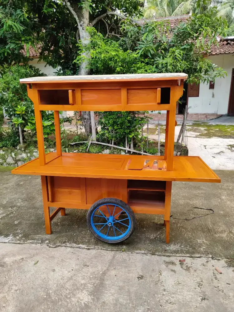 Jual Gerobak Angkringan,Bakso,Mie Ayam,Bubur,Roti BakardlL.Free ongkir