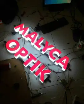 LETTER SIGN 3D Akrilik Huruf Timbul