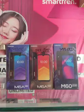 EVERCOSS M6A 4/32GB ( PROMO HP MURAH )