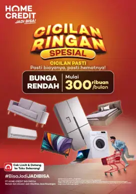 MESIN CUCI 2 TABUNG 8KG PROMO BUNGA RINGAN 2.25% seGAMPANG itu