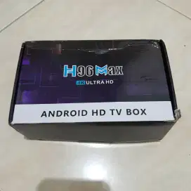 Android TV Box H96 MAX V11 RAM 4GB ROM 64GB 4K Wifi Good Condition