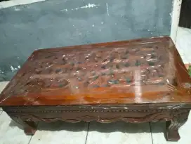 meja jati Jepara asli 104x58cm