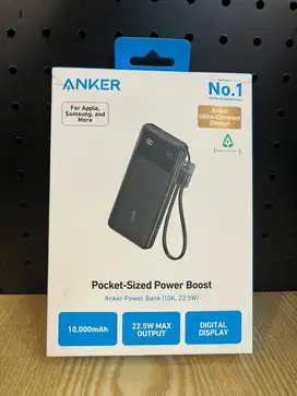 Anker Powercore 10K Powerbank 10000mAh 22.5W USB A USB C PD - A1388