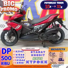 Kredit Aerox 155 2017 gratis tenor 2bulan