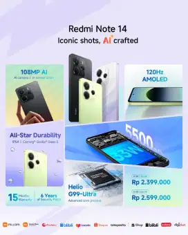 Redmi Note 14 4G Resmi