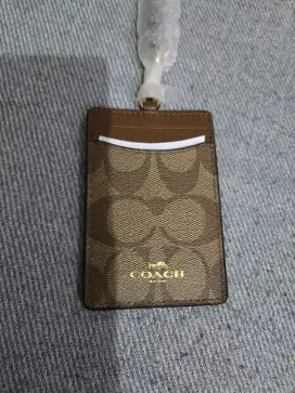 Lanyard Coach Signature Brand New