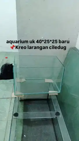 Aquarium baru uk 40*25*25