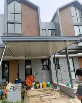 kanopi plafon pvc atap alderon murah