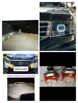 Biled headlamp Ford Everest SM pasang ditempat anda berada