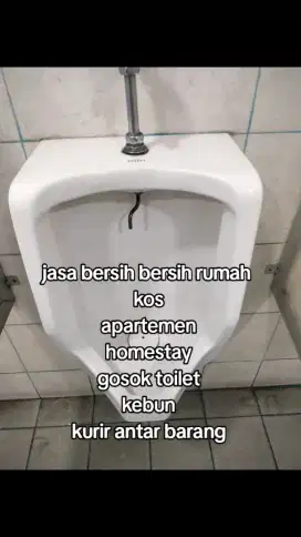 bantu bersih bersih rumah kos dll