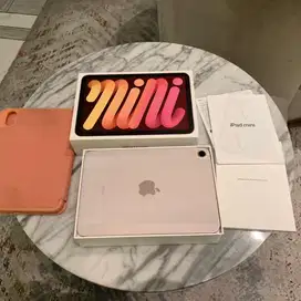 Apple Ipad Mini 6 Pink Mulus