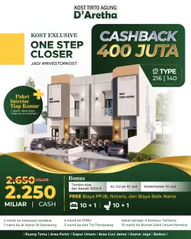 RUMAH KOST PROMO TIRTO AGUNG UNDIP TEMBALANG