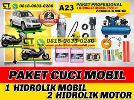 paket alat usaha cuci mobil 2 hidrolik mobil harga sales