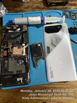 Ganti Lcd Asus ROG Phone 7/ 6 Ori New ( Pabrik )
