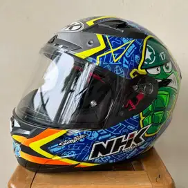 Helm NHK RX9 Karel Abraham full face double visor