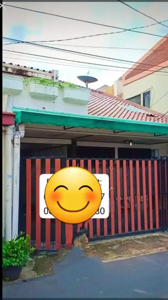 Rumah area residen murah 2Lti palbatu tebet JakSel LT156 LB216mtr SHM