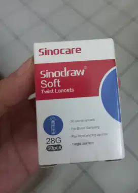 Sinodraw Soft Lanchet 28G (50pc) Sinocare