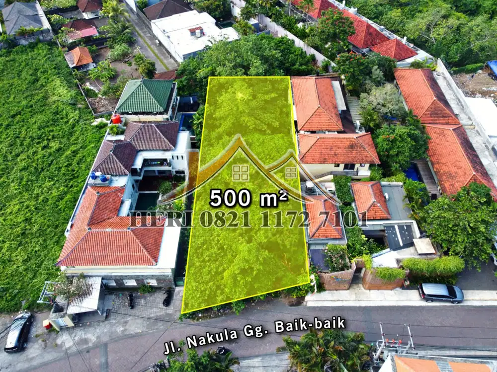 Dijual Sebidang Tanah Strategis di Kawasan Seminyak Bali