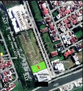 dijual tanah komersial pakuwon city komersial perdagangan dan jasa, re