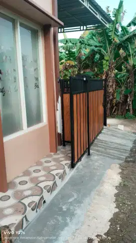 Pintu/pagar minimalis