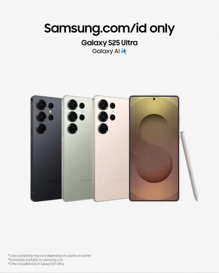 Samsung S25 Series bunga 0%