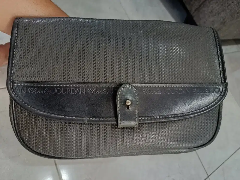 Tas Kulit Hand Bag Charles Jourdan Actif Paris