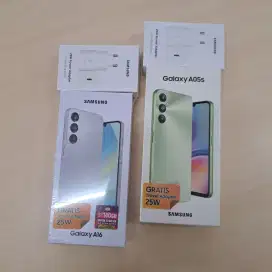 Samsung Galaxy A05s Ram 6+6/128gb Baru Garansi resmi 1 Tahun