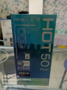 Infinix hot 50 pro plus 8+8/256gb baru garansi resmi bisa Kredit