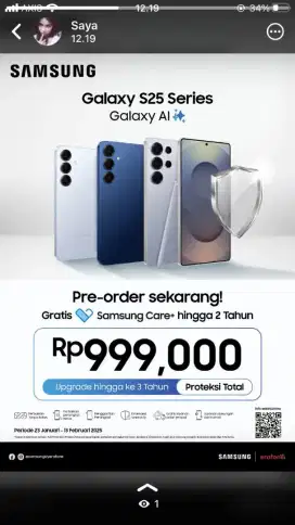 pre order sekarang dapatkan banyak promo menariknya