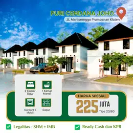 PROMO RUMAH MENARIK DI PRAMBANAN MULAI 200JTan