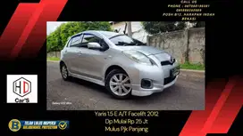 Toyota Yaris 1.5 E AT 2012 / 2013 / 2011 Wrn silver Mulus Pjk Panjang