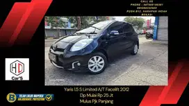 Toyota Yaris 1.5 S limited AT 2012 / 2013 / 2011 Wrn Hitam Pjk Pjg