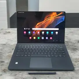 Samsung Tab S8 Ultra 5G fullset dan keyboard