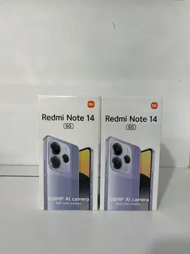 PROMO REDMI NOTE 14 5G RAM 8/256 & RAM 12/512 BARU,SEGEL,BERGARANSI