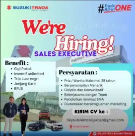 Loker marketing suzuki mobil