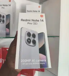 PROMO NEW REDMI NOTE 14 PRO 5G GARANSI RESMI XIAOMI INDONESIA!!