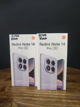 REDMI NOTE 14 PRO (5G) 12/512 GB GARANSI RESMI
