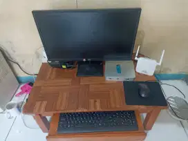 Intel Core i5 Gen 4, Monitor LG 24inc dan Orbit Star G1