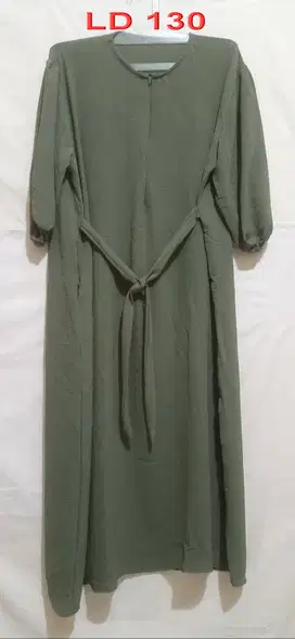 Dress/Gamis Hijau Sage